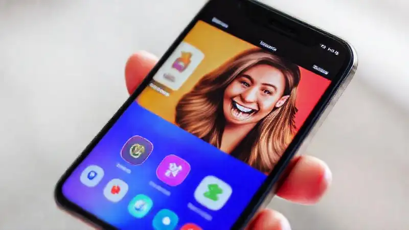 El smartphone moderno ofrece una app visual