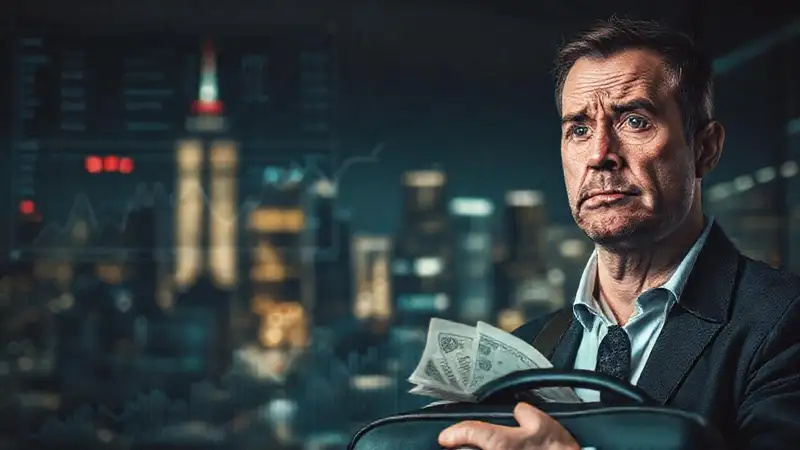 Un expatriado se siente preocupado por finanzas globales