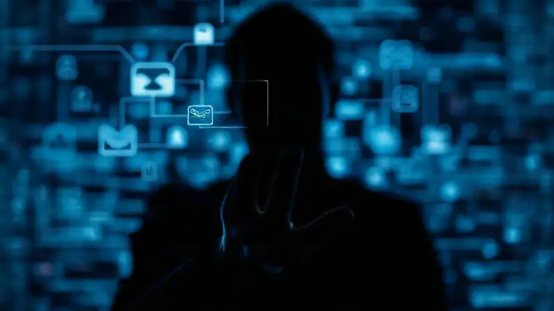 Una mano busca una alerta digital