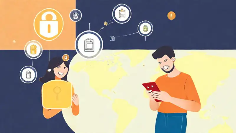 Transferencias digitales seguras, flujo mundial fácil
