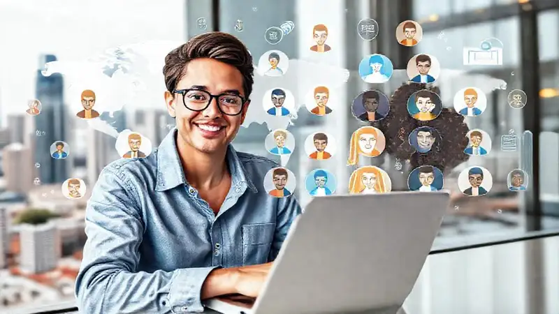 Un expat disfruta una vida digital segura