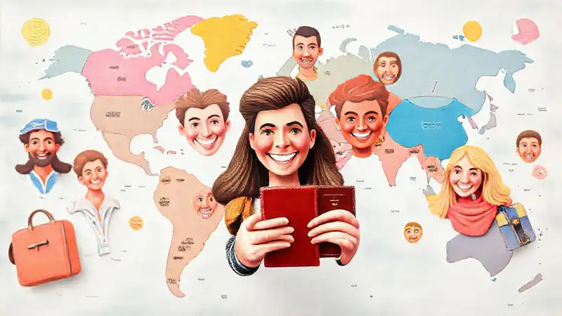 Viajes globales con confianza y alegría