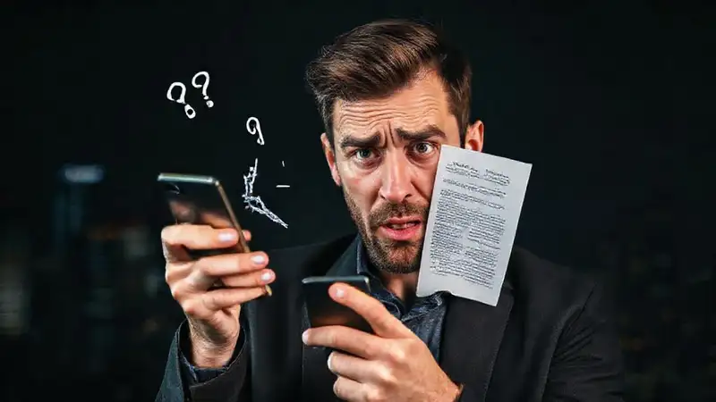 La frustración financiera y legal lo paraliza