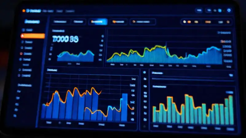 Aplicación moderna muestra datos fiscales claros
