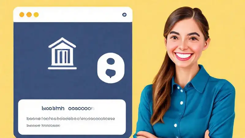 Cuenta bancaria moderna y atractiva avisa bonos