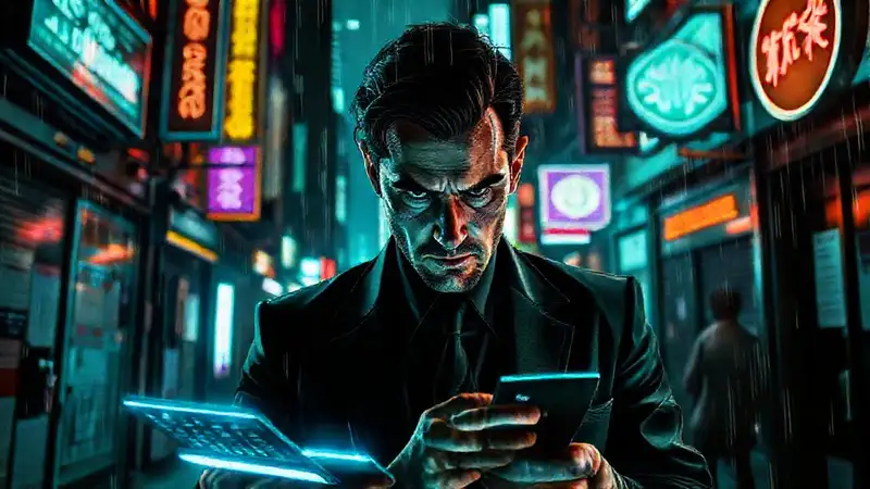 Ciudad cyberpunk