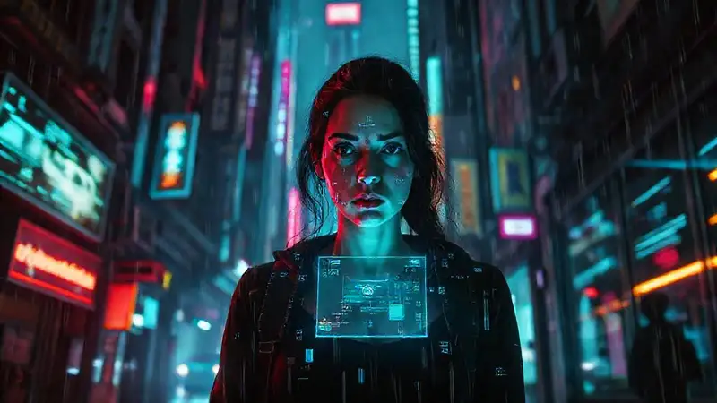 Ciudad cyberpunk