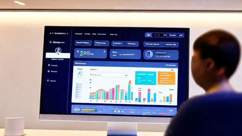 Interfaz digital segura para clientes satisfechos
