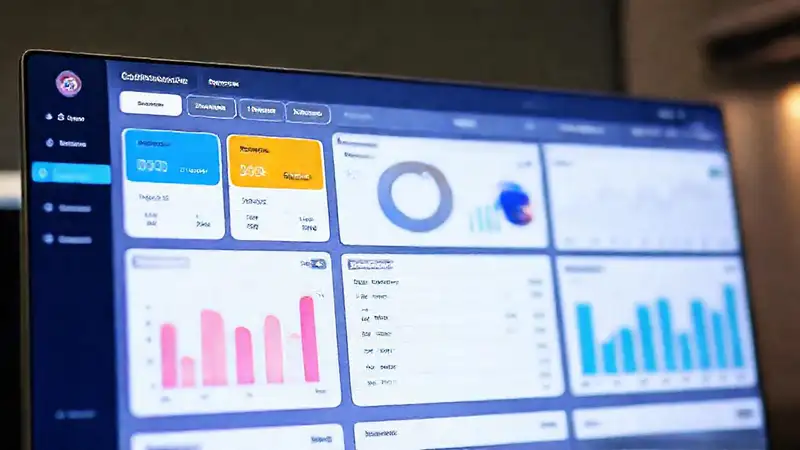 Interfaz bancaria digital moderna e intuitiva