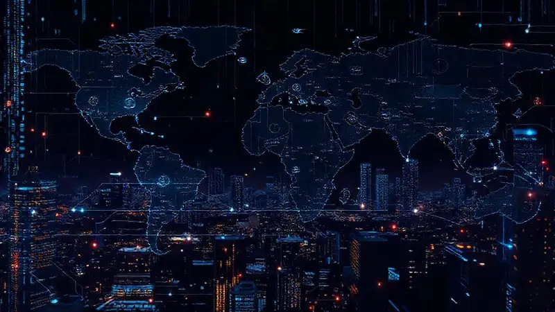 Red global digital refleja futuro financiero