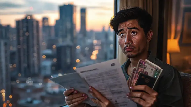 Un expatriado se siente confuso en la ciudad