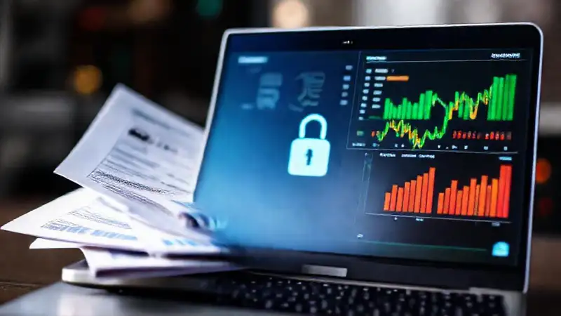 Acceso seguro a datos financieros digitales