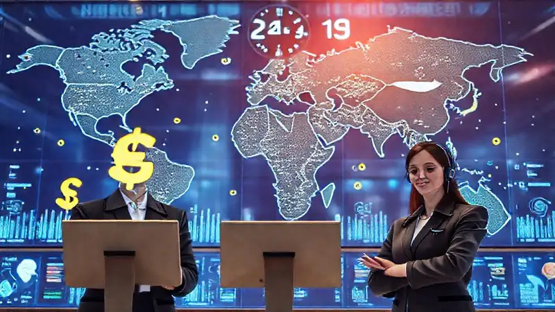 Un servicio financiero global