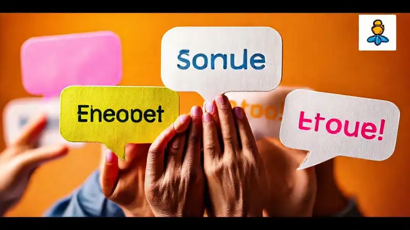 Manos diversas expresan comprensión visualmente