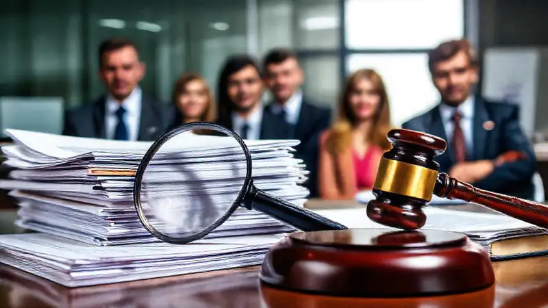 Profesionales evalúan documentos legales importantes