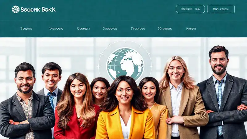 Banca digital moderna y segura global