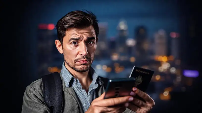 El expatriado busca ayuda urgente online