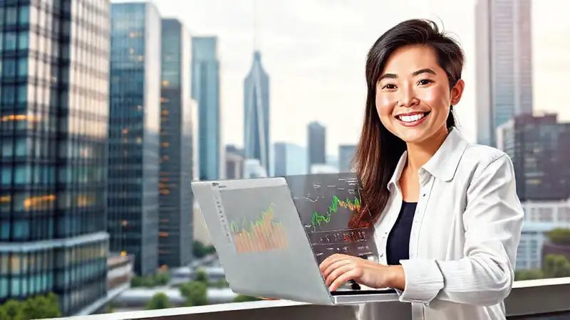 Ciudad asiática moderna