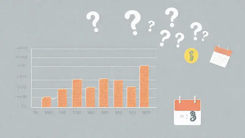 Gráfico financiero muestra pagos anuales inciertos