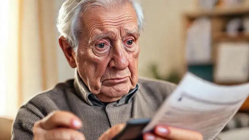 Un anciano confuso enfrenta la jubilación