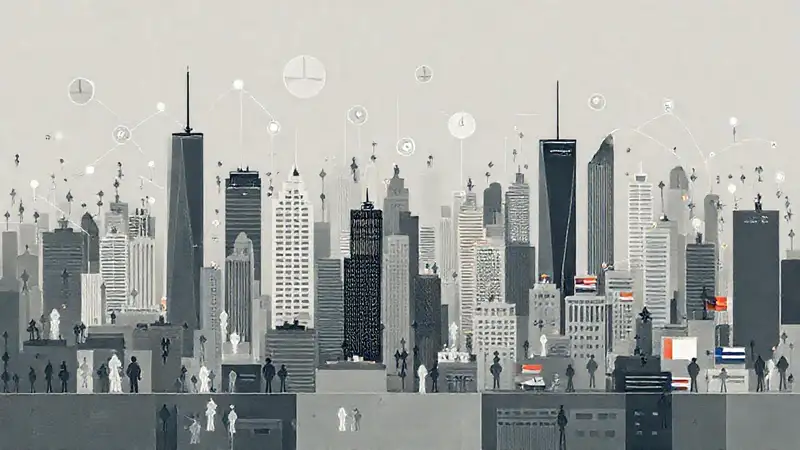 La ciudad global refleja finanzas y vida