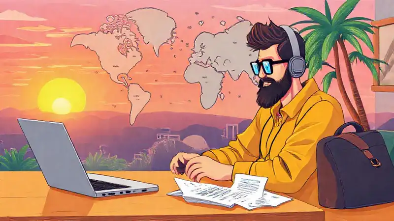 Un nómada digital vive aventuras y trámites
