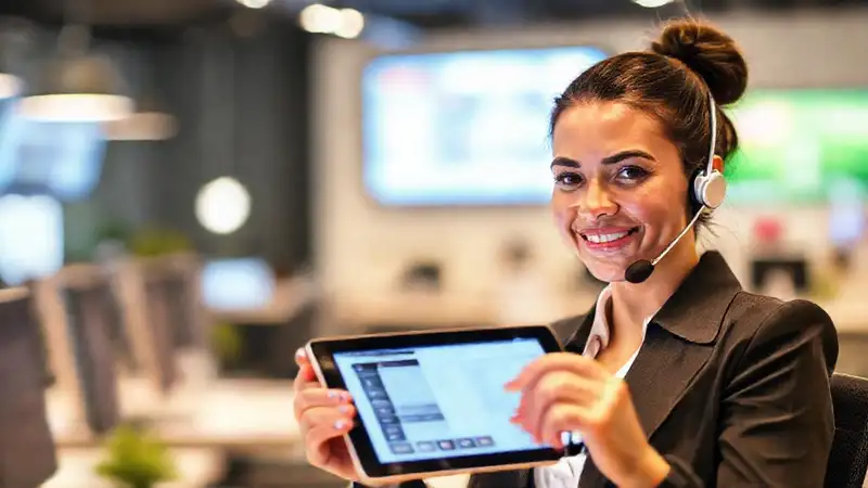 Cliente satisface soporte digital en calma