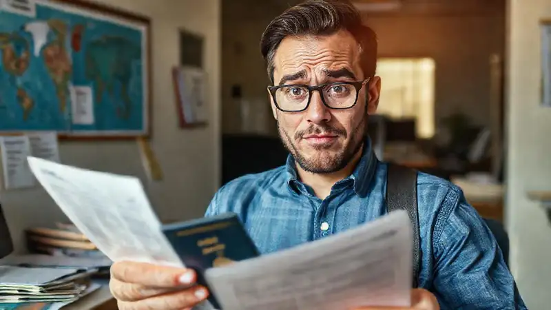 Un expatriado enfrenta trámites